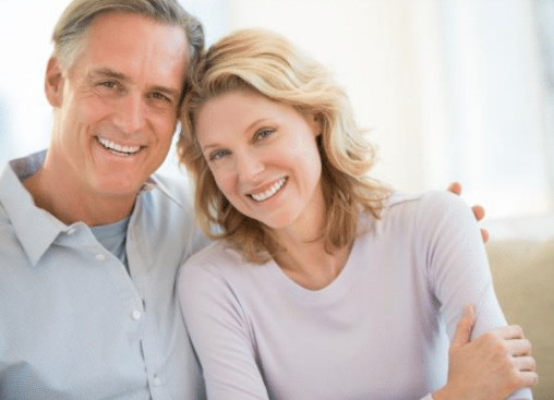 smiling couple, dentist in Sioux City IA